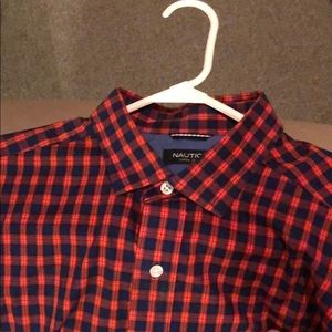 Nautical dress shirt.